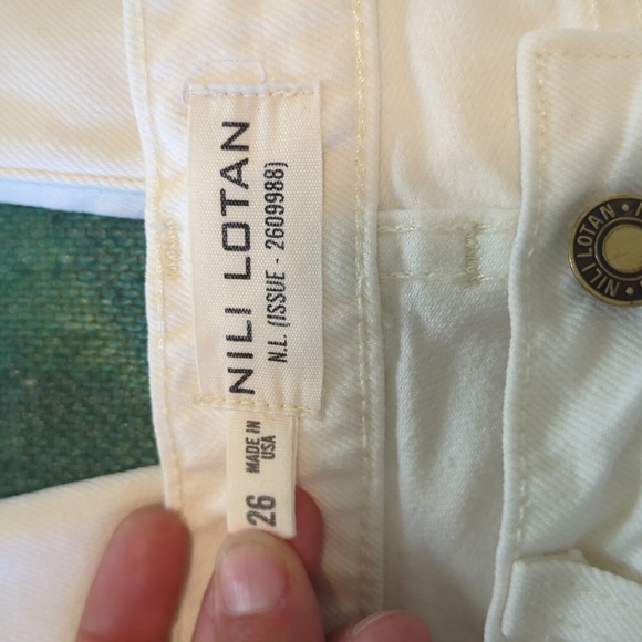 Nili Lotan Josette Wide Leg jeans - Picture 6 of 7